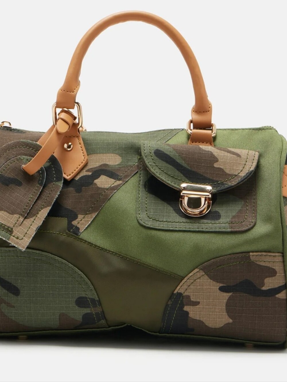 NWT Coolest On The Block Camouflage Satchel
